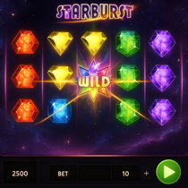 BetNinja - Starburst Slot Game von NetEnt